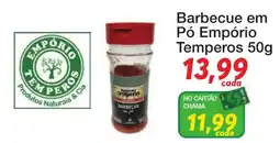 Chama Supermercados Barbecue em Pó Empório Temperos oferta