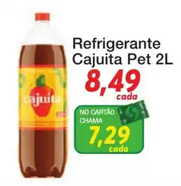 Chama Supermercados Refrigerante Cajuita Pet oferta