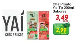 Chama Supermercados Chá Pronto Yai Tp 200ml Sabores oferta