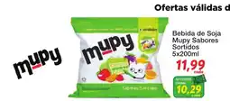 Chama Supermercados Bebida de Soja Mupy Sabores Sortidos oferta