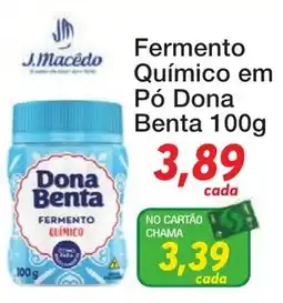Chama Supermercados Fermento químico em pó dona benta oferta
