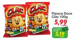Chama Supermercados Pipoca Doce Clac oferta
