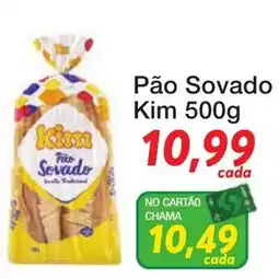Chama Supermercados Pão Sovado Kim oferta