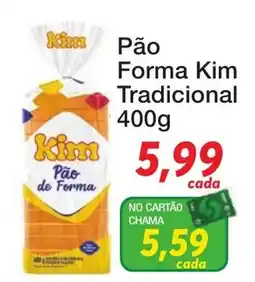 Chama Supermercados Pão Forma Kim Tradicional oferta