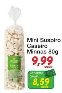Chama Supermercados Mini Suspiro Caseiro Minnas oferta