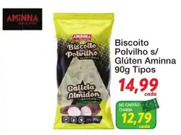 Chama Supermercados Biscoito polvilho s/ glúten aminna oferta