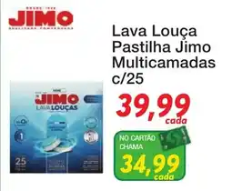 Chama Supermercados Lava louça pastilha jimo multicamadas oferta