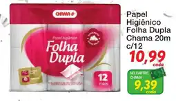 Chama Supermercados Papel Higiênico Folha Dupla oferta