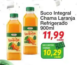 Chama Supermercados Suco Integral Chama Laranja Refrigerado oferta