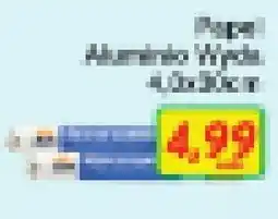 Chama Supermercados Papel alumínio vynla 40x30cm oferta