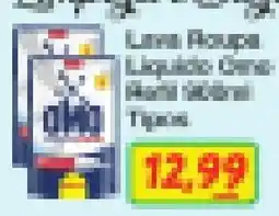 Chama Supermercados Lava Roupa Líquido Cera Multi 100ml oferta