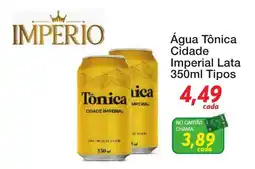 Chama Supermercados Água Tônica Cidade Imperial Lata oferta
