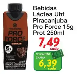Chama Supermercados Bebidas Láctea Uht Piracanjuba Pro Force 15g Prot oferta