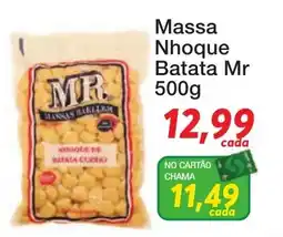 Chama Supermercados Massa Nhoque Batata Mr oferta
