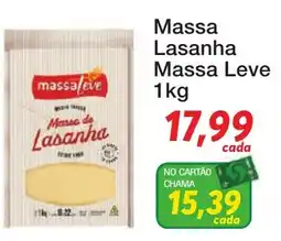 Chama Supermercados Massa de Lasanha oferta