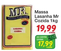 Chama Supermercados Massa lasanha mr cozida oferta
