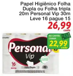 Chama Supermercados Papel Higiênico Folha Dupla ou Folha tripla oferta