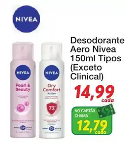 Chama Supermercados Desodorante Aero Nivea oferta