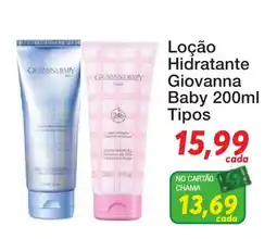 Chama Supermercados Loção Hidratante Giovanna Baby oferta