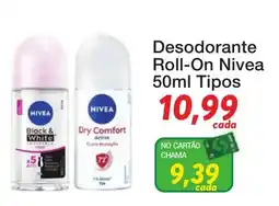 Chama Supermercados Desodorante Roll-On Nivea oferta
