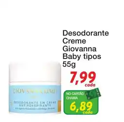 Chama Supermercados Desodorante creme giovanna baby tipos oferta