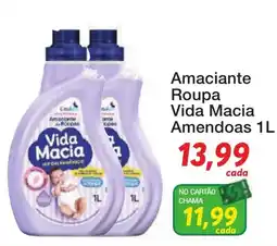 Chama Supermercados Amacianete Roupa Vida Macia Amendoas oferta