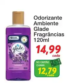 Chama Supermercados Odorizante ambiente glade fragrâncias oferta