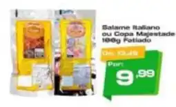 Del Moro Supermercados Salame italiano ou Copa majestade oferta