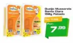 Del Moro Supermercados Queijo Mussarela Santa Clara oferta