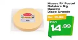 Del Moro Supermercados Massa p/ pastel salutare 1kg caseira disco grande oferta