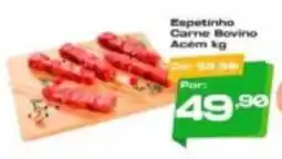 Del Moro Supermercados Espetinho Carne Bovino oferta