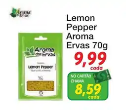 Chama Supermercados Lemon Pepper oferta