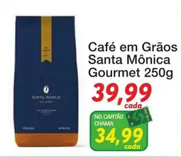 Chama Supermercados Café em Grãos Santa Mônica Gourmet oferta