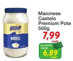 Chama Supermercados Maionese castelo premium oferta