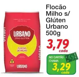 Chama Supermercados Flocão Milho s/ Glúten Urbano oferta