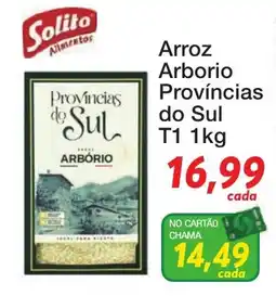 Chama Supermercados Arroz Arborio Provincias do Sul T1 oferta