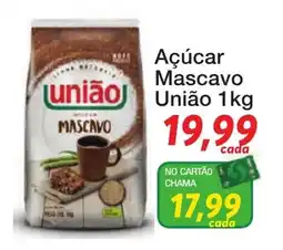 Chama Supermercados Açúcar Mascavo União oferta