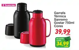 Chama Supermercados Garrafa Térmica Sanremo Gostar oferta