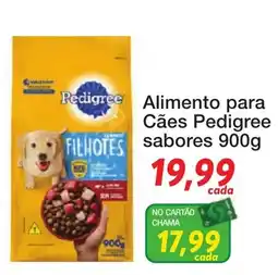 Chama Supermercados Alimento para Cães Pedigree sabores oferta