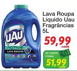 Chama Supermercados Lava Roupa Liquido Uau Fragrâncias oferta