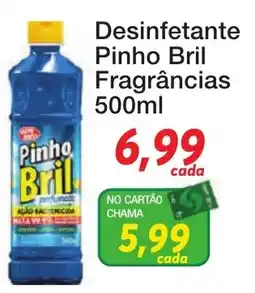 Chama Supermercados Desinfetante Pinho Bril Fragrâncias oferta