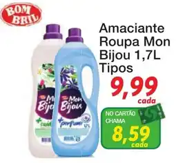 Chama Supermercados Amacianta Roupa Mon Bijou oferta