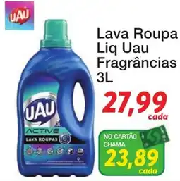 Chama Supermercados Lava Roupa Liq Uau Fragrâncias oferta