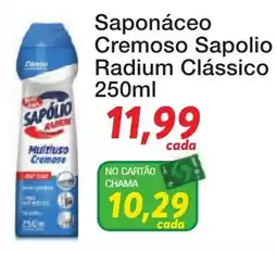 Chama Supermercados Saponáceo cremoso sapolio radium clássico oferta
