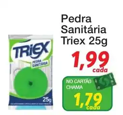 Chama Supermercados Pedra sanitária triex oferta
