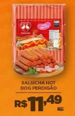 DB Supermercados Salsicha hot dog perdigão oferta