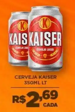 DB Supermercados Cerveja kaiser oferta