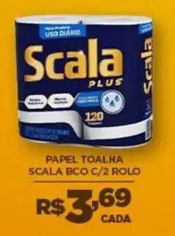 DB Supermercados papel toalha scala bco c/2 rolo oferta