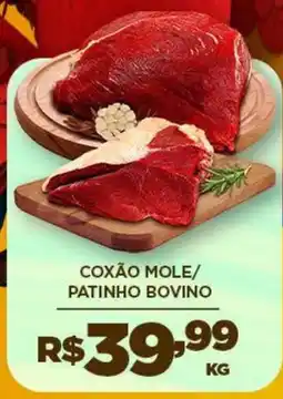 DB Supermercados Coxão mole/ patinho bovino oferta