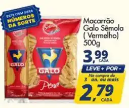 Delta Supermercados Macarrão Galo Sêmola ( Vermelho) oferta